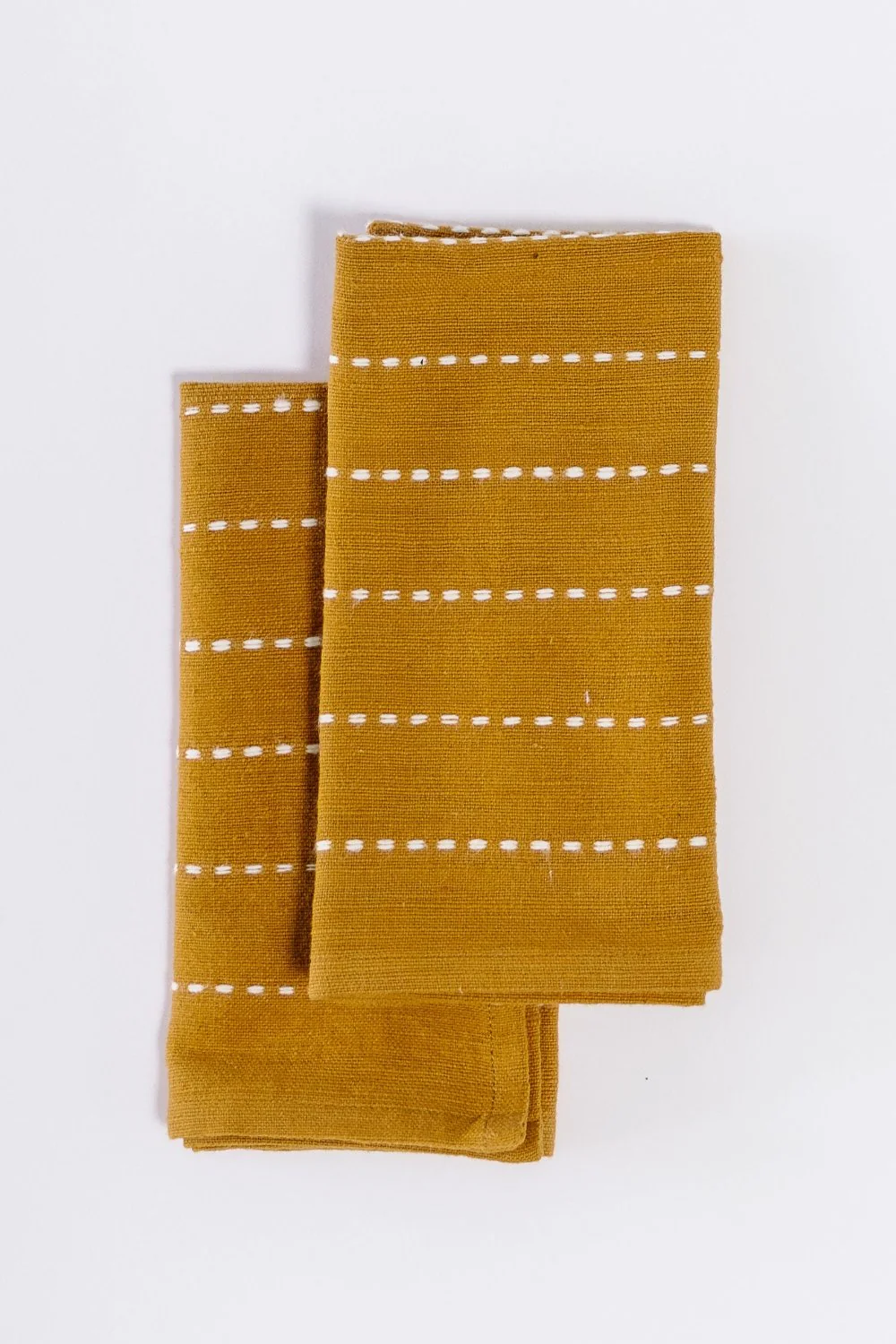 Rift Valley Handwoven Ethiopian Cotton Cocktail Napkins | Set of 2 - Image 18