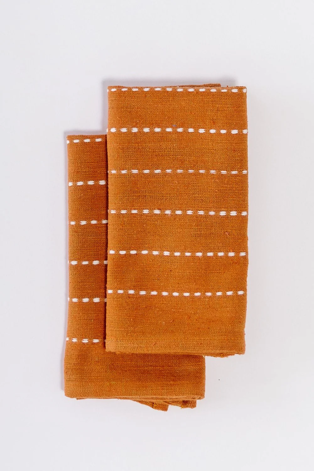Rift Valley Handwoven Ethiopian Cotton Cocktail Napkins | Set of 2 - Image 19