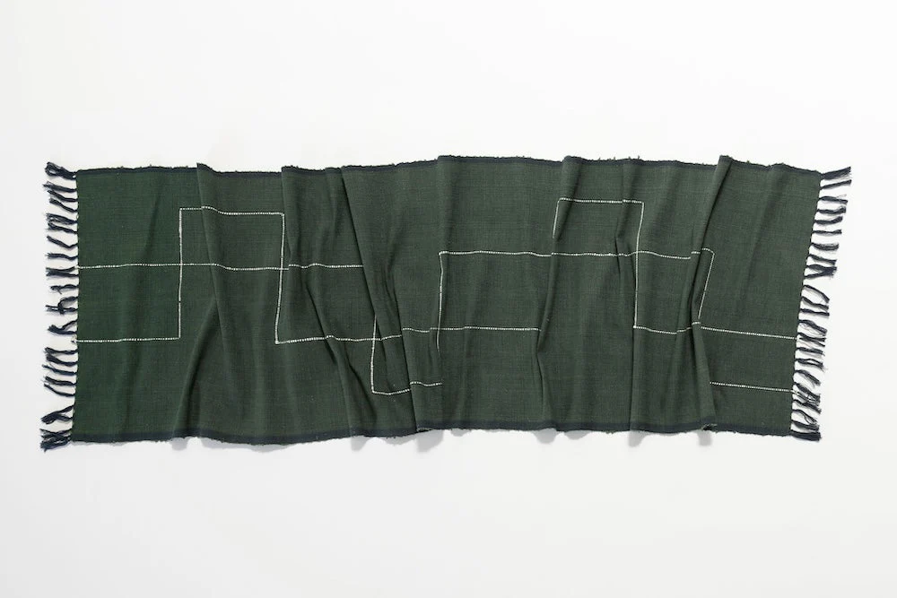 Rift Valley Handwoven Ethiopian Cotton Table Runner - Image 12