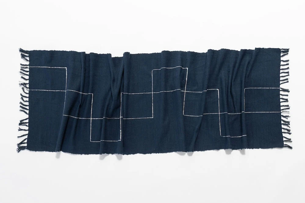 Rift Valley Handwoven Ethiopian Cotton Table Runner - Image 14