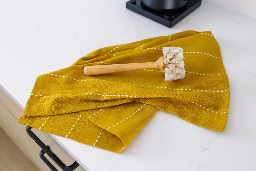 Rift Valley Handwoven Ethiopian Cotton Tea Towel - Image 3