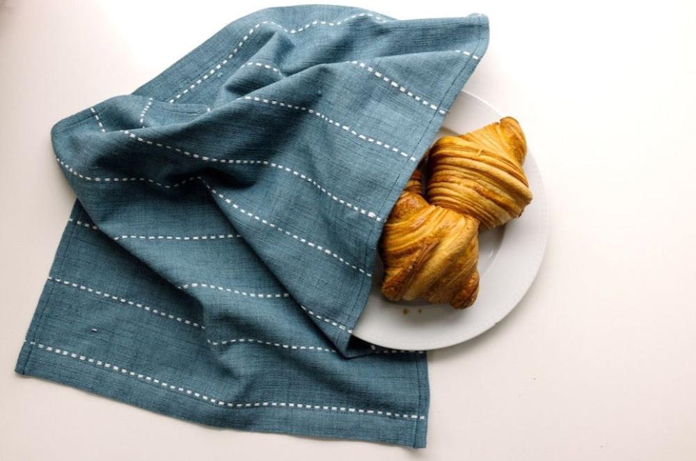 Rift Valley Handwoven Ethiopian Cotton Tea Towel - Image 5