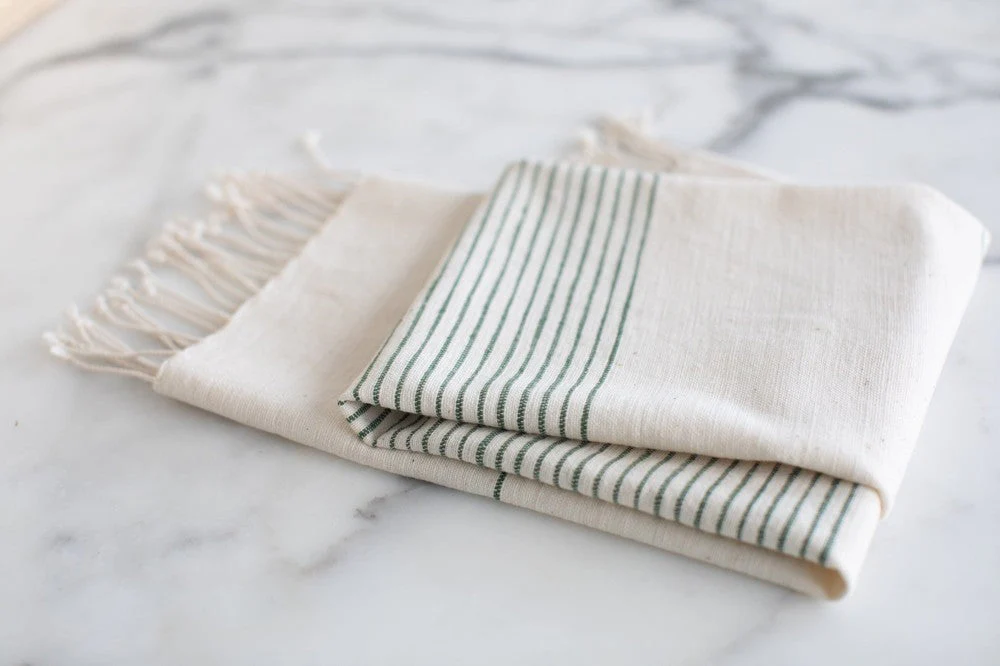 Roha Handwoven Ethiopian Cotton Kitchen Towel - Image 3