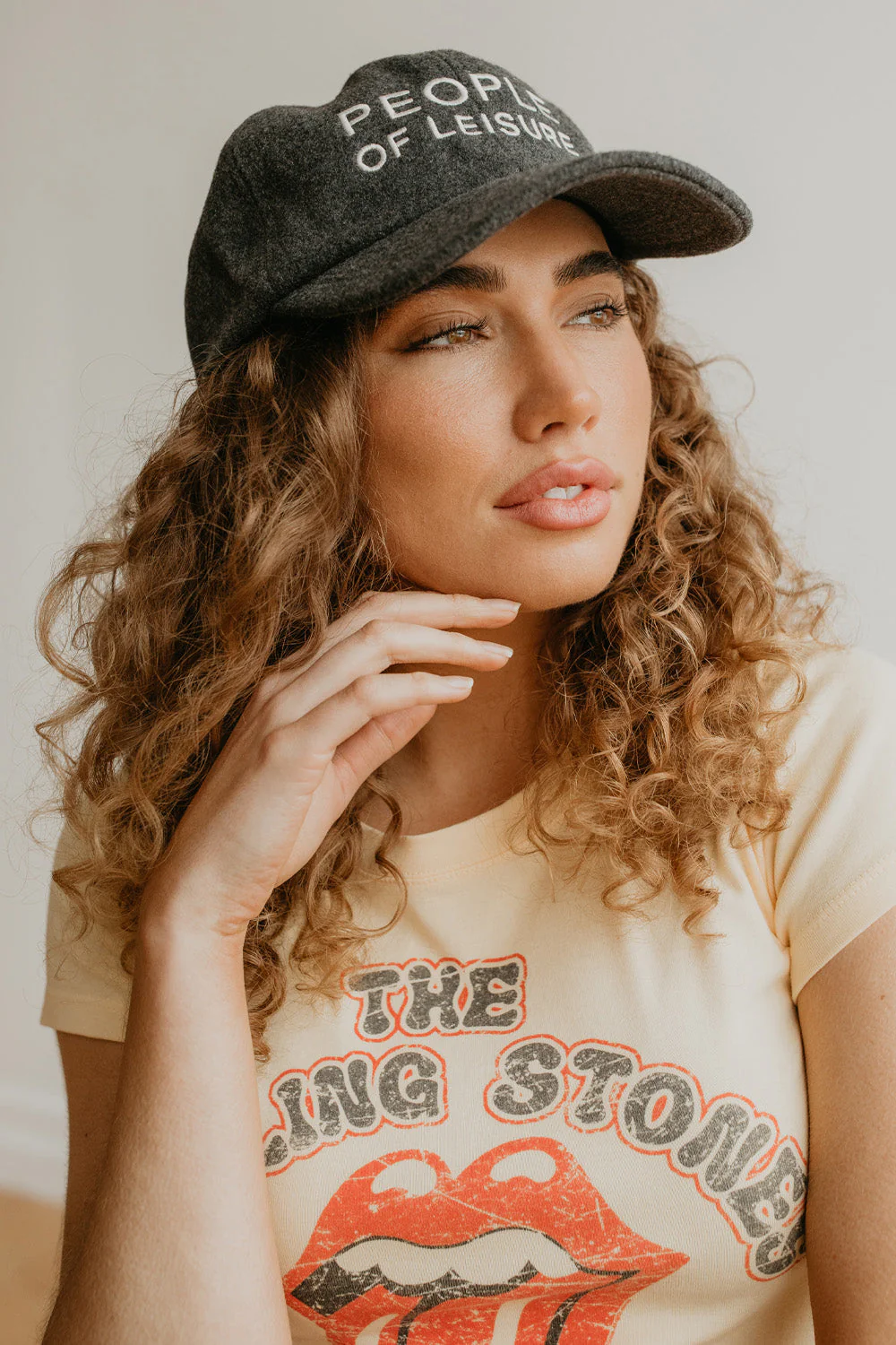 Rolling Stones 1975 Baby Tee - Image 2