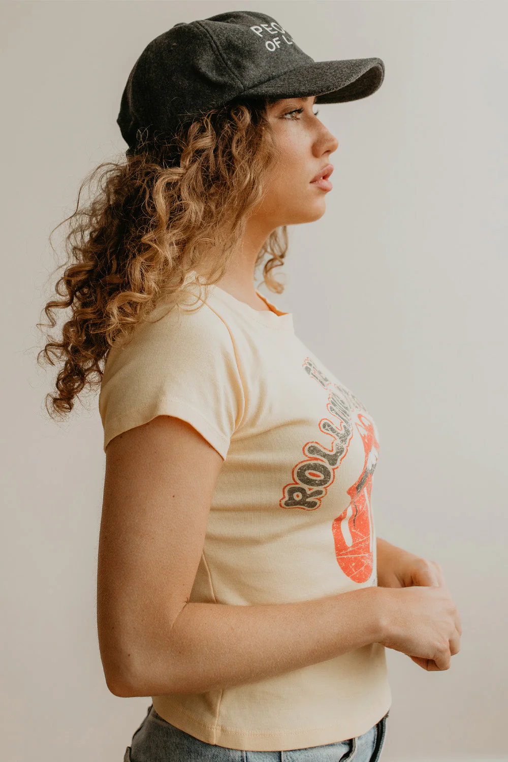 Rolling Stones 1975 Baby Tee - Image 3