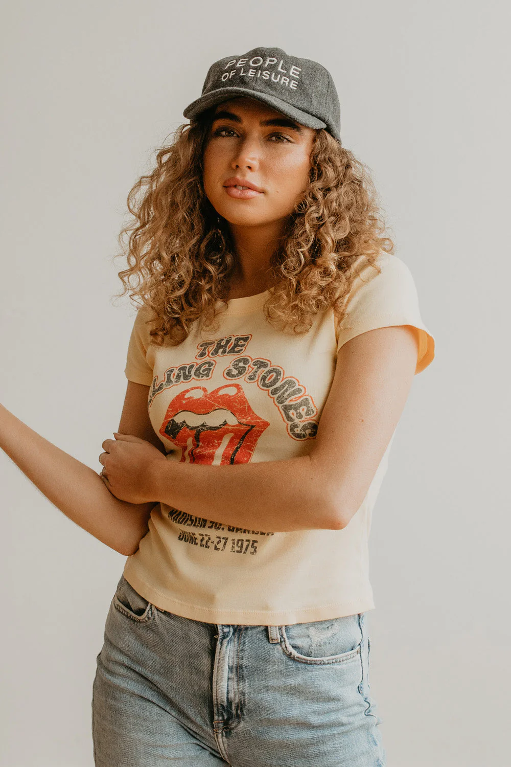 Rolling Stones 1975 Baby Tee - Image 5