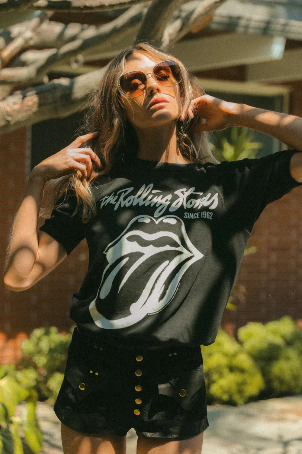 Rolling Stones Black Raglan Tee - Image 2