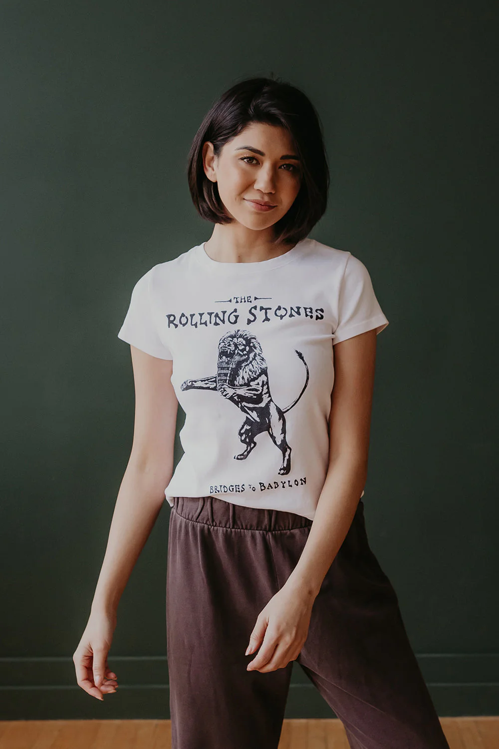Rolling Stones Bridges to Babylon Baby Tee - Image 4