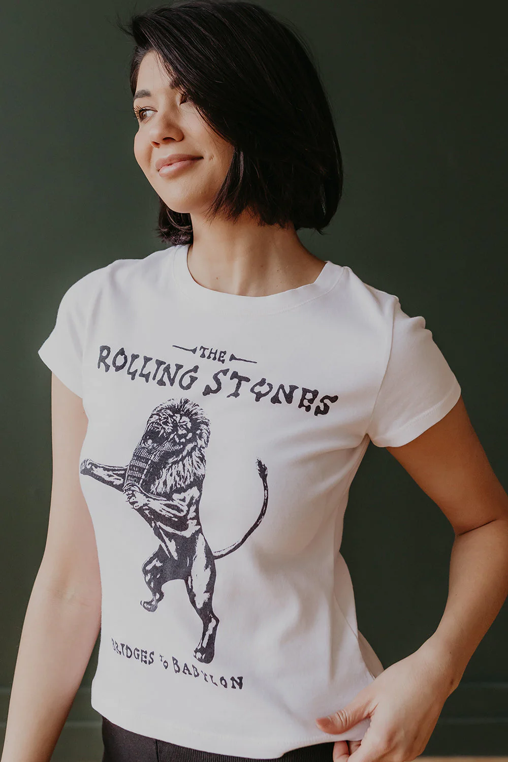 Rolling Stones Bridges to Babylon Baby Tee - Image 5