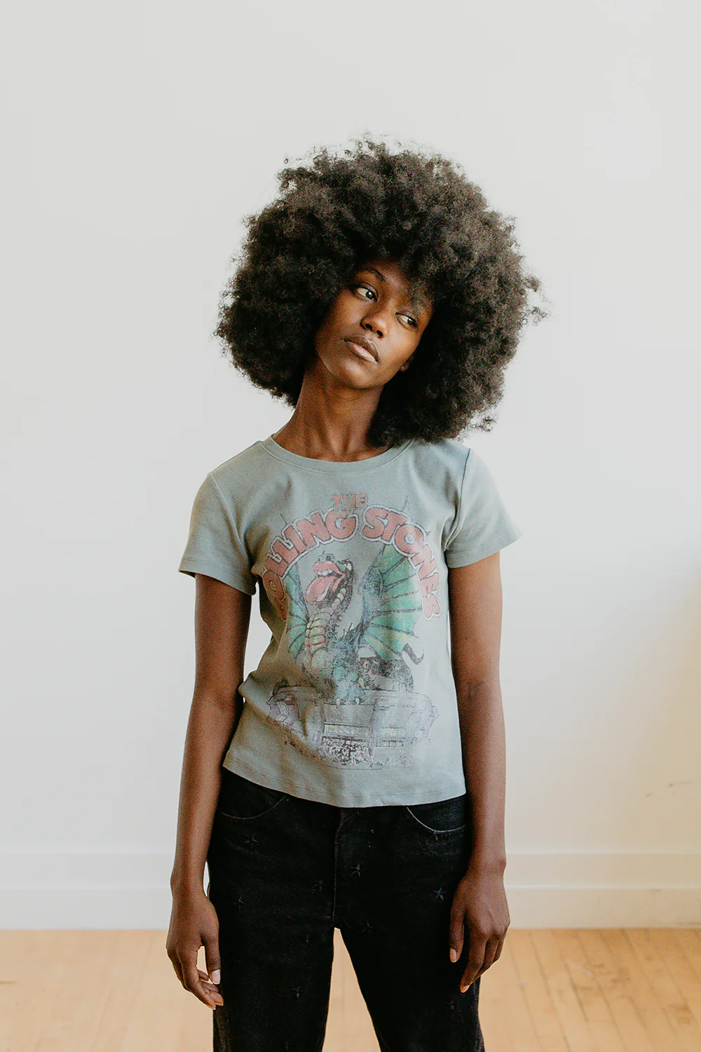 Rolling Stones Dragon Stadium Baby Tee - Image 5