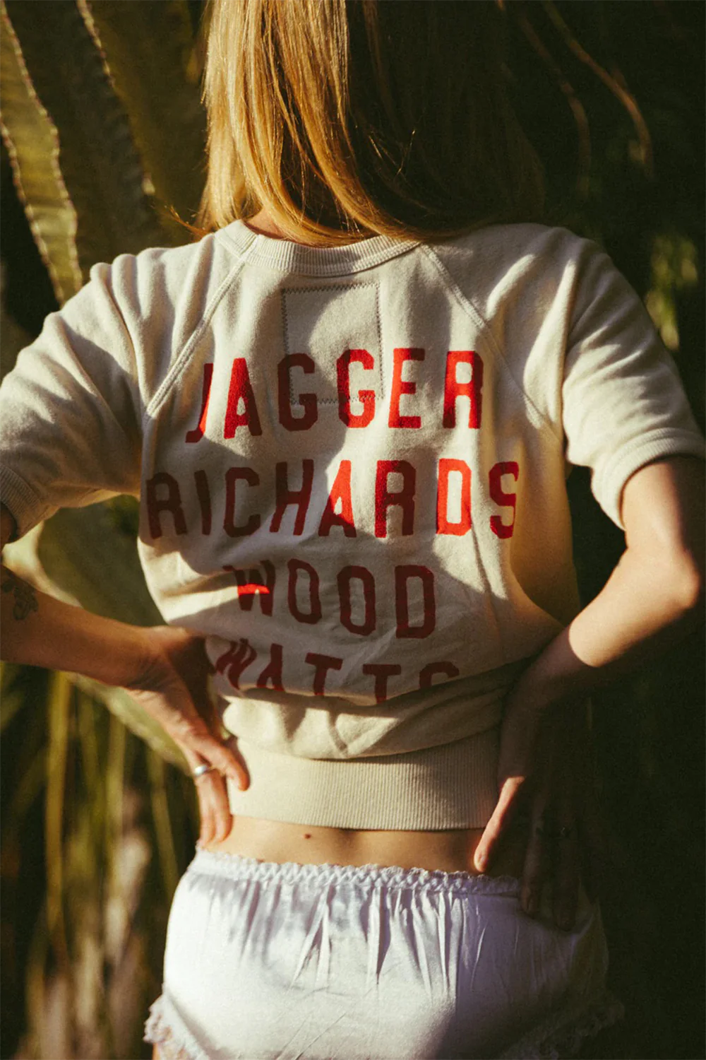 Rolling Stones Ivory Raglan Tee - Image 2