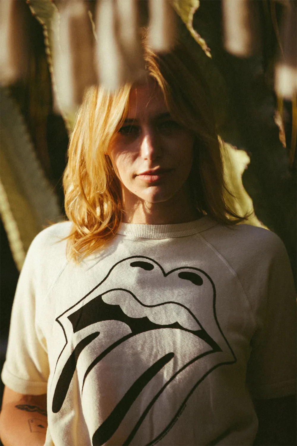 Rolling Stones Ivory Raglan Tee - Image 3