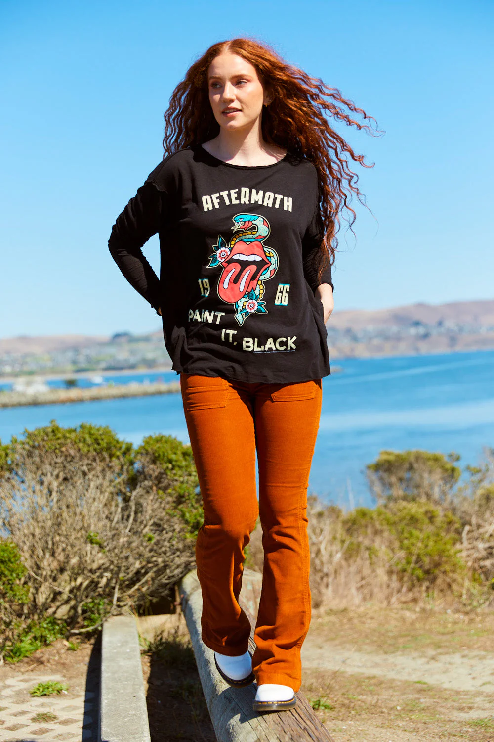 Rolling Stones Paint It Black Long Sleeve - Image 3