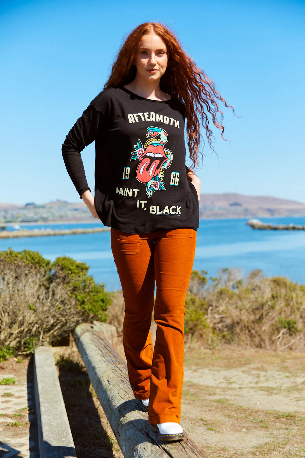 Rolling Stones Paint It Black Long Sleeve - Image 4