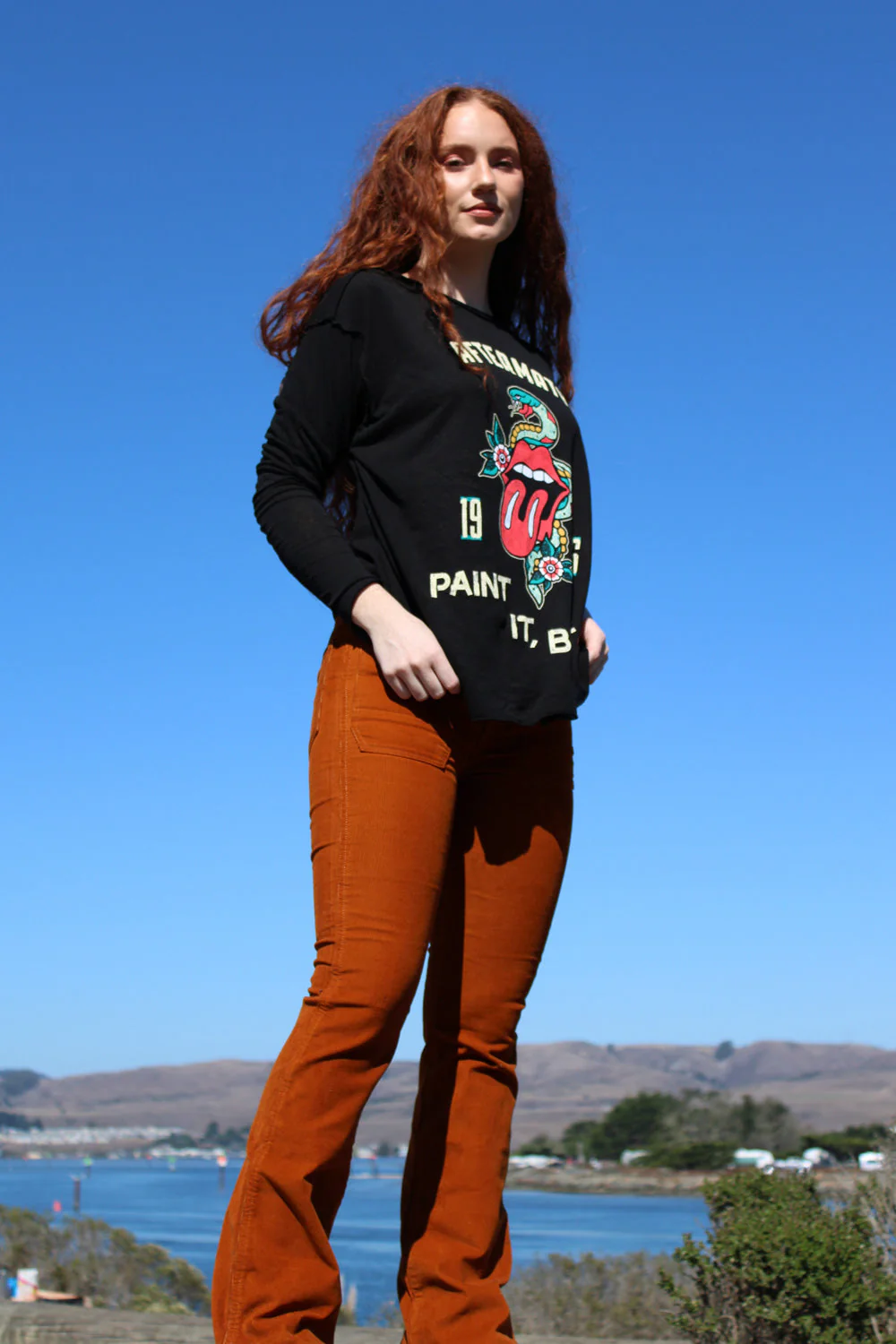Rolling Stones Paint It Black Long Sleeve - Image 7