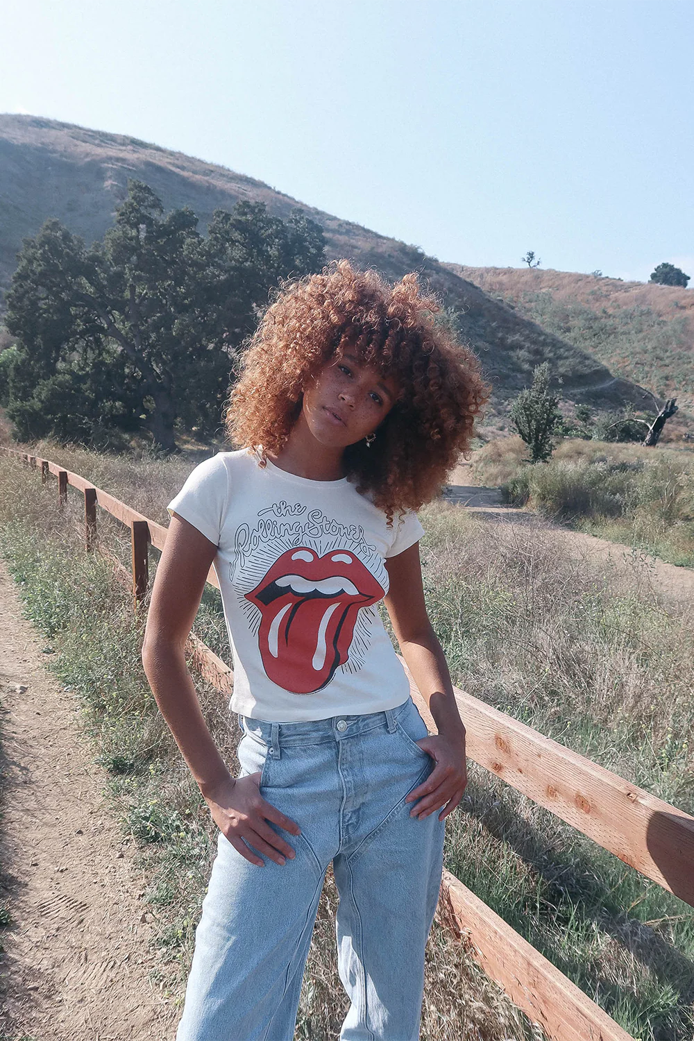 Rolling Stones Ruby Tuesday Baby Tee - Image 2