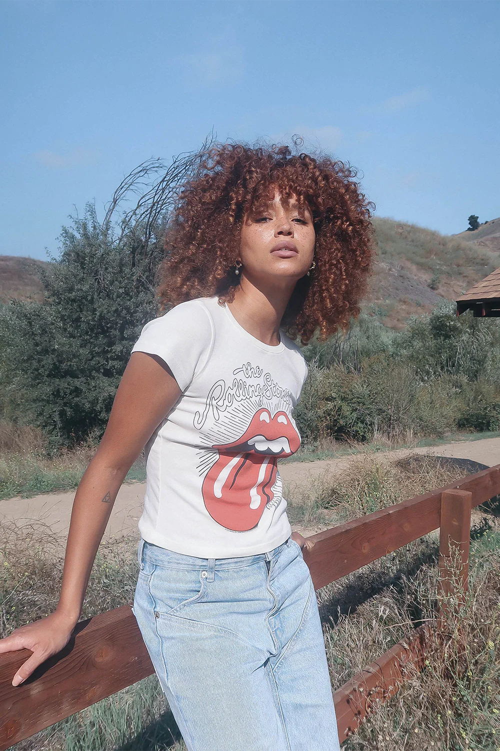 Rolling Stones Ruby Tuesday Baby Tee - Image 3
