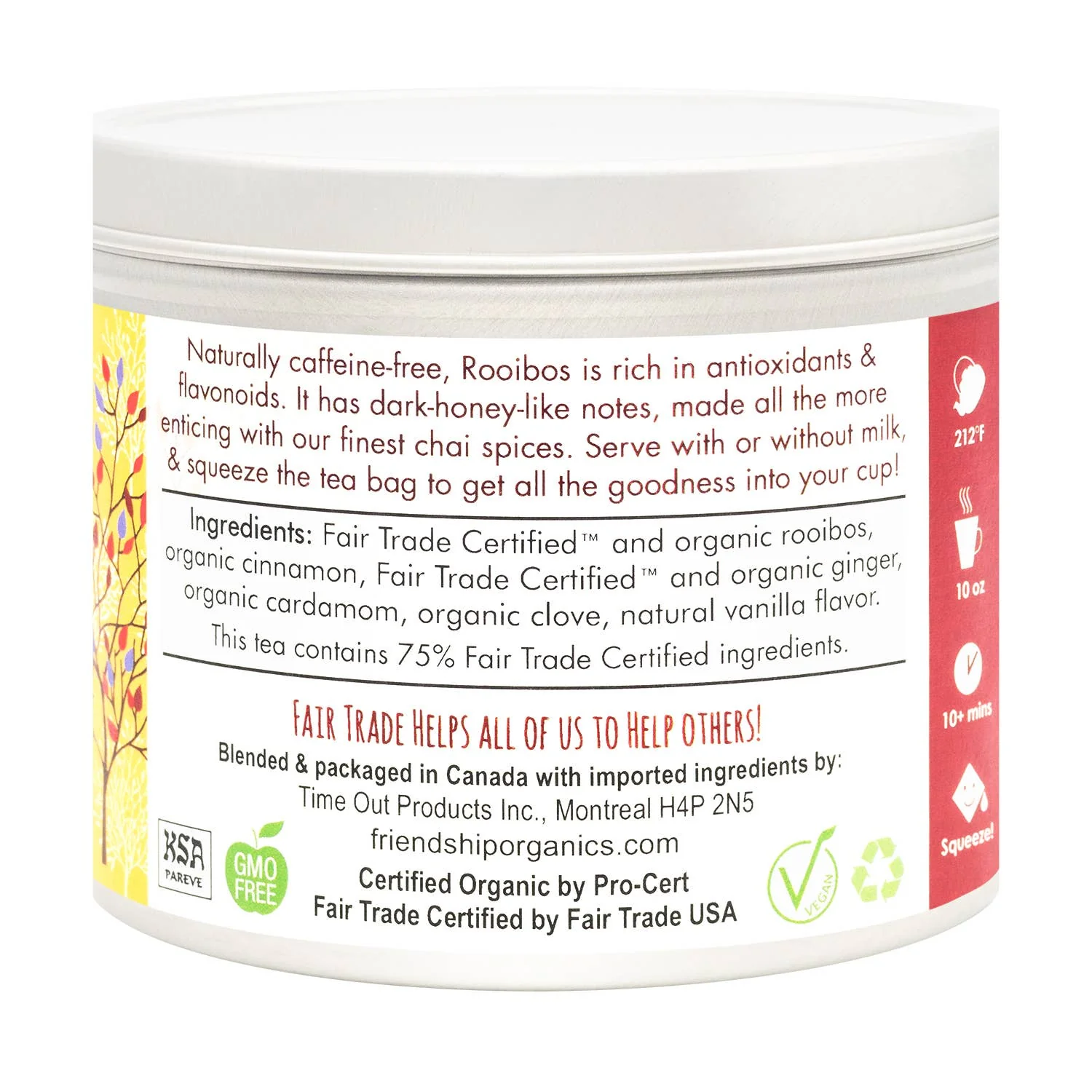 Rooibos Chai Herbal Tea - Image 3