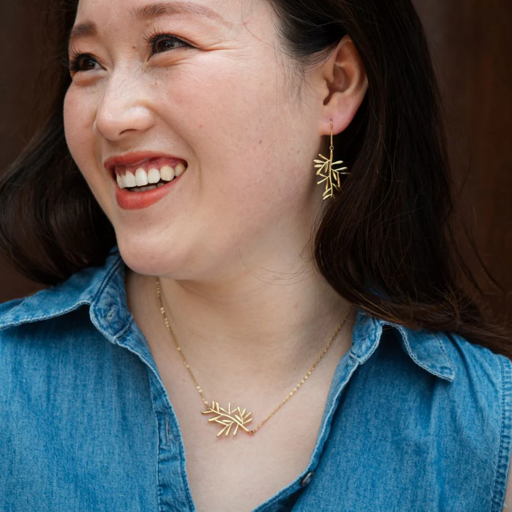 Rooted and Rising Branch Necklace - Image 2