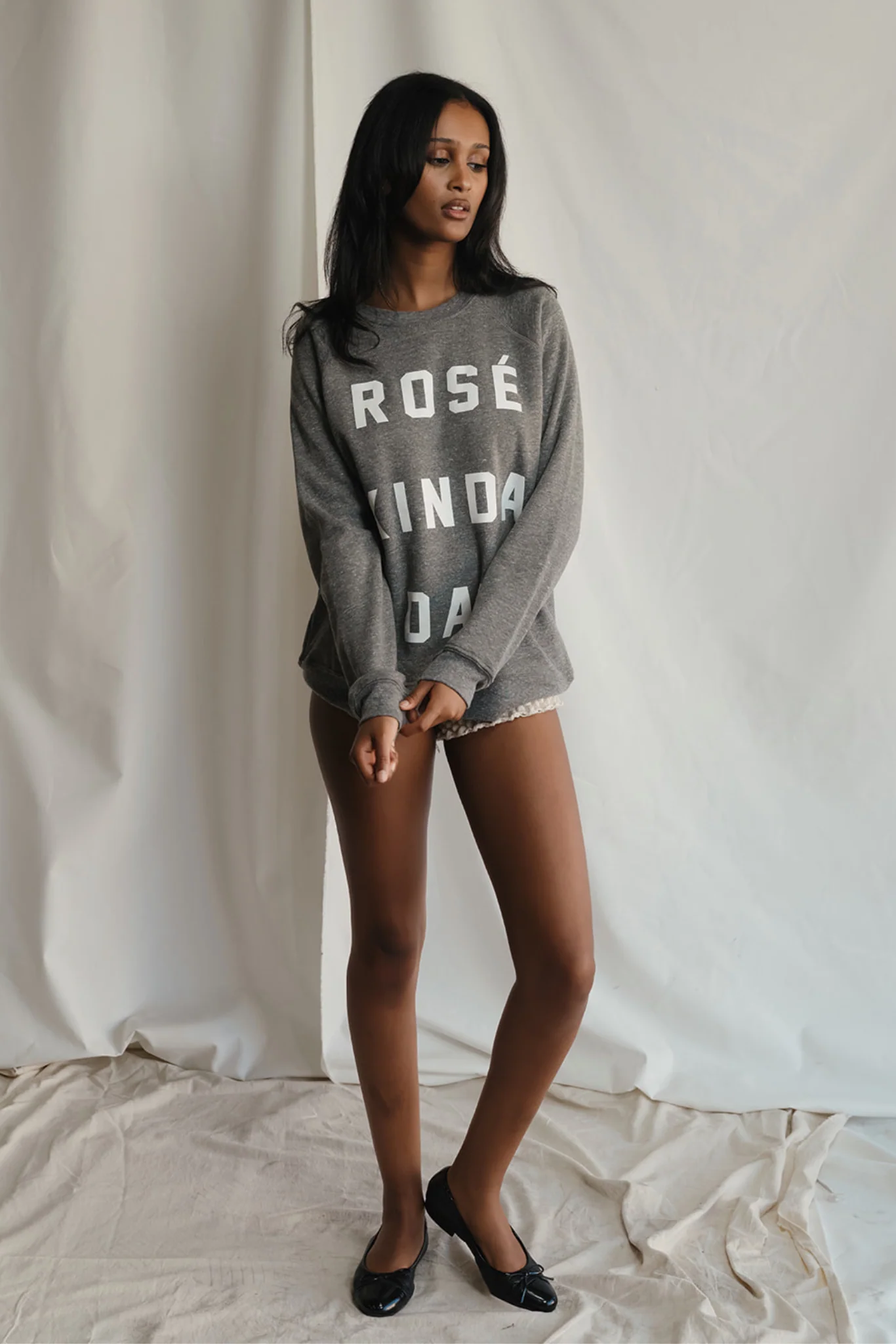 Rosé Kinda Day Pullover - Image 2