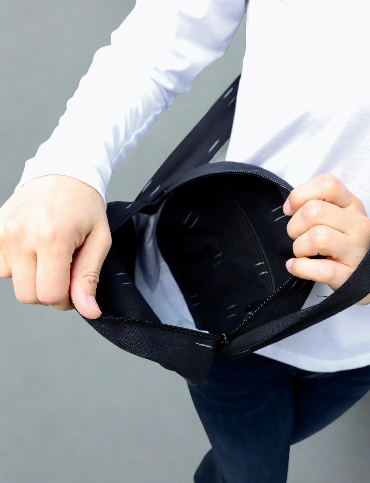 Round Crossbody Bag- Multiple Prints Available - Image 2