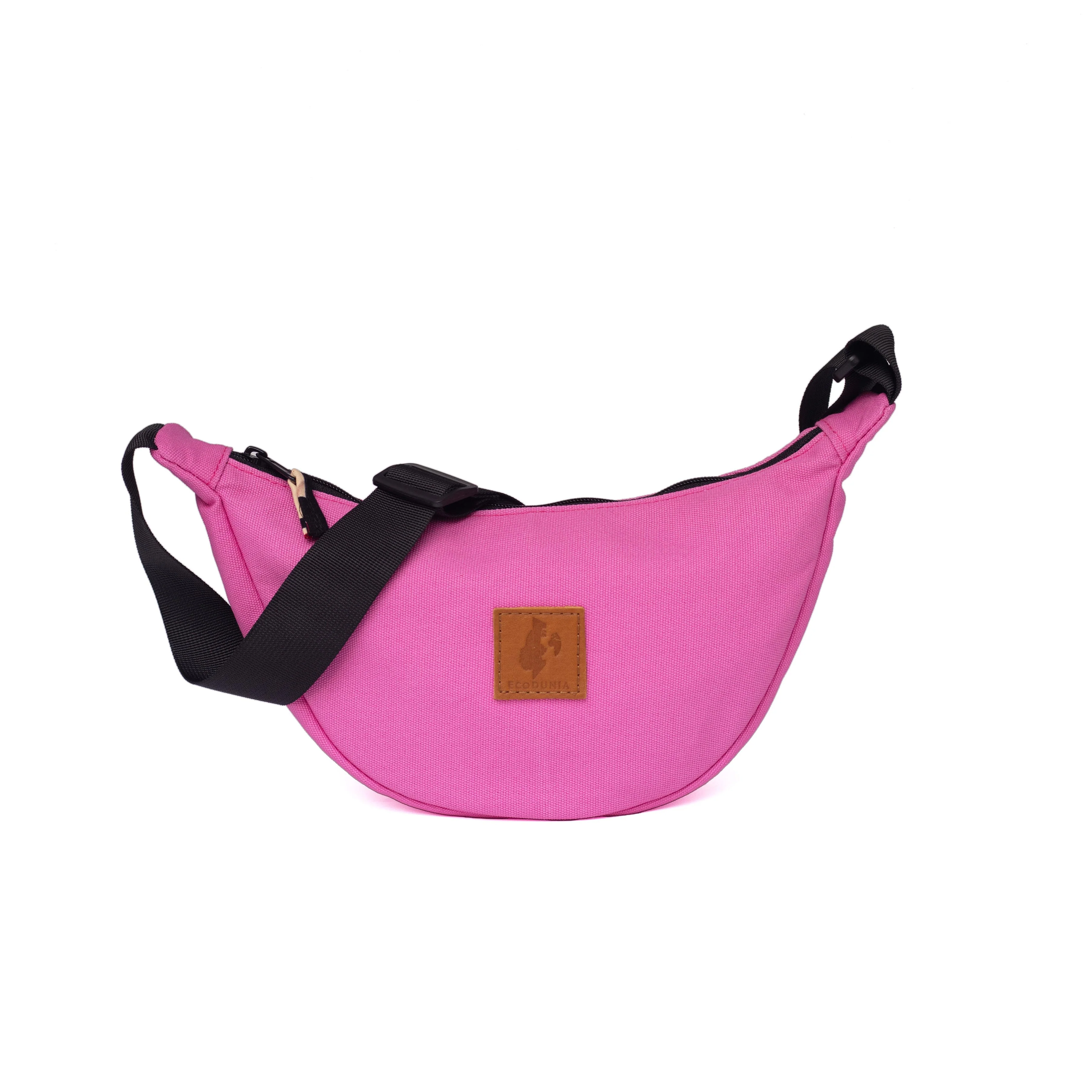 Round Mini Canvas Crossbody Shoulder Bag for Women - Image 24