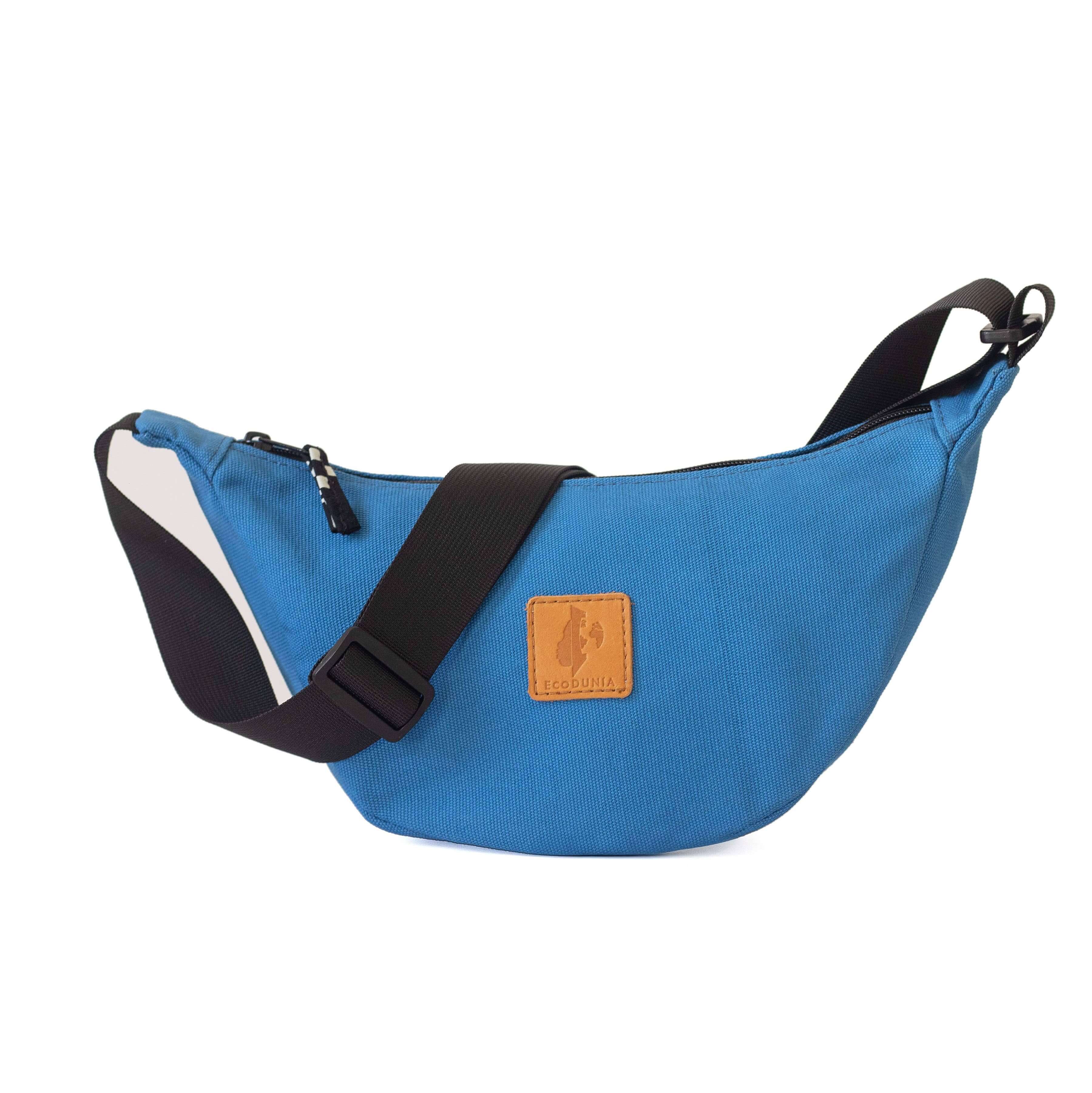 Round Mini Canvas Crossbody Shoulder Bag for Women - Image 3