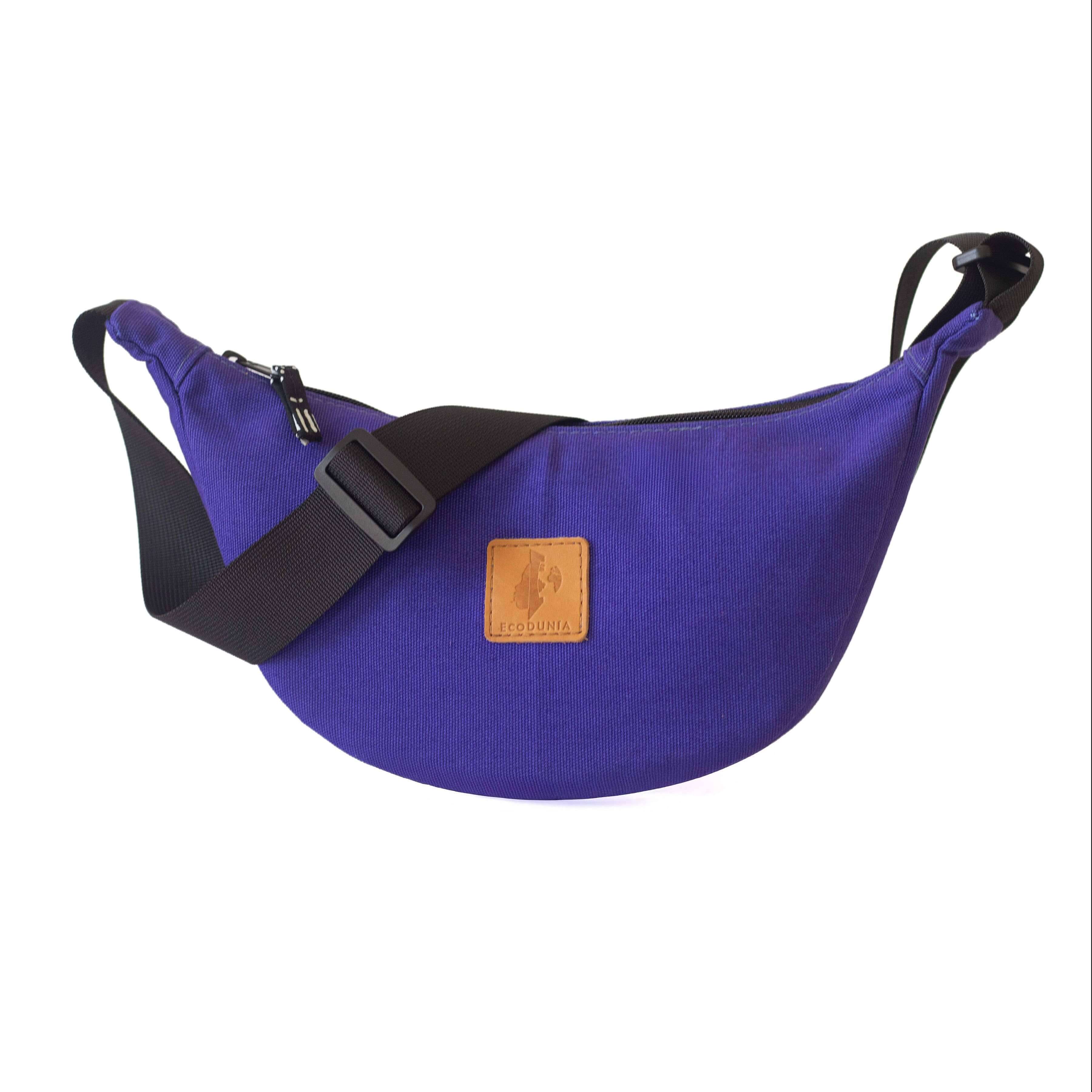 Round Mini Canvas Crossbody Shoulder Bag for Women - Image 8