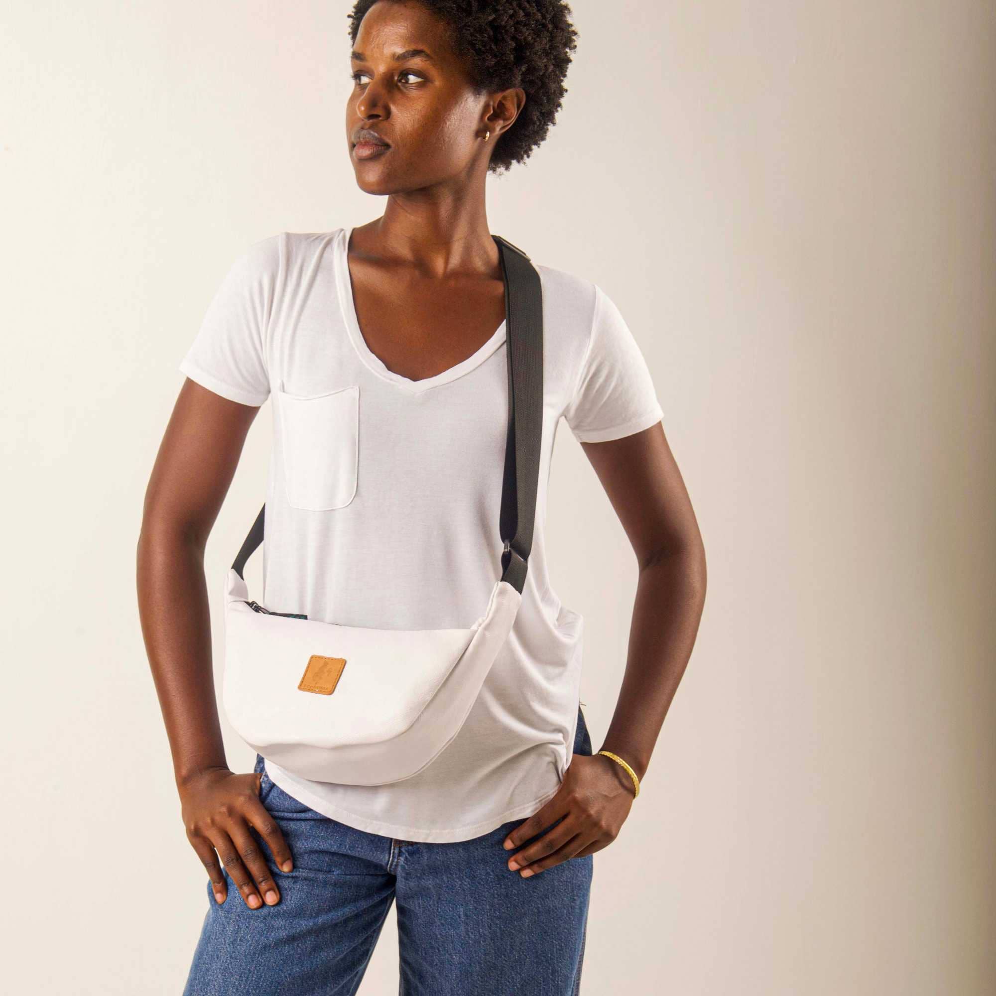 Round Mini Vegan Leather Crossbody Shoulder Bag - Image 25