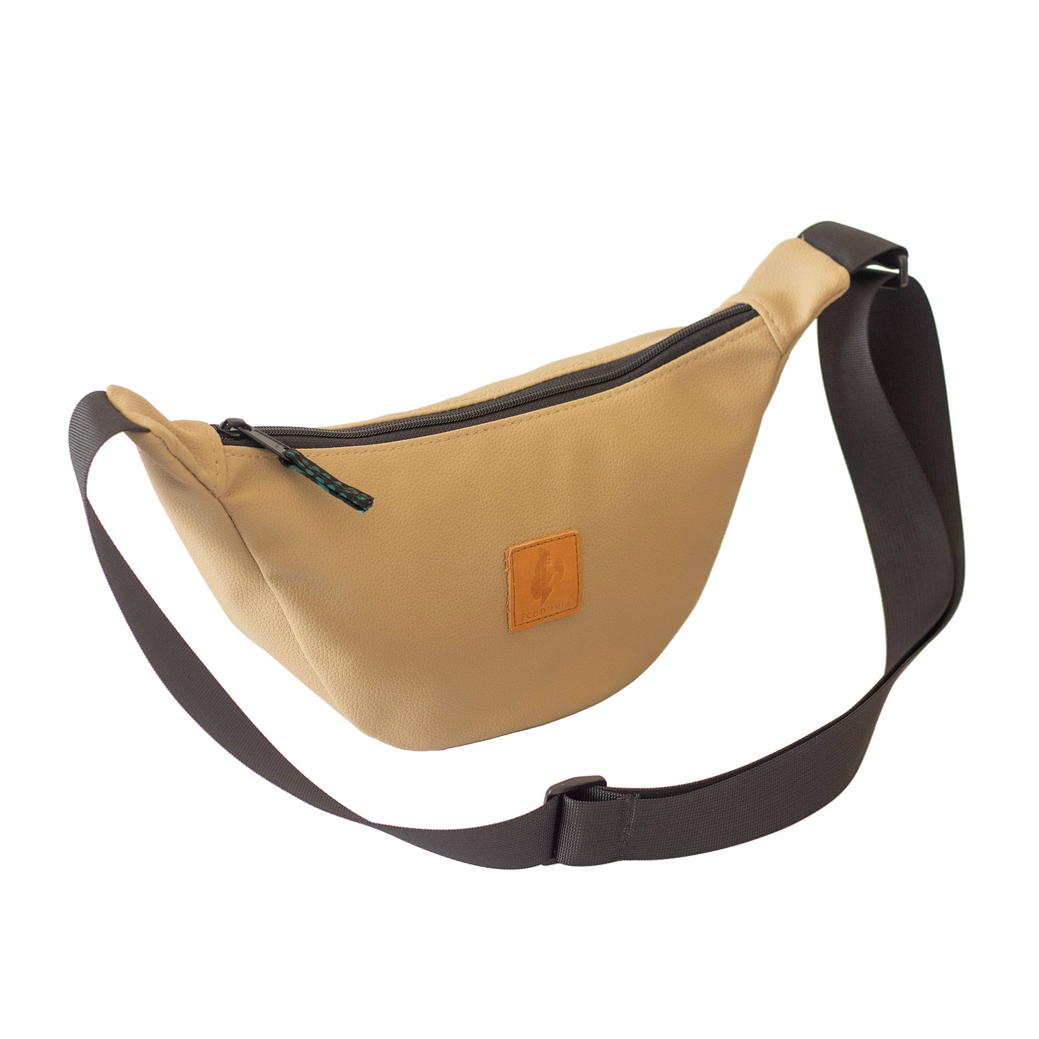 Round Mini Vegan Leather Crossbody Shoulder Bag - Image 3