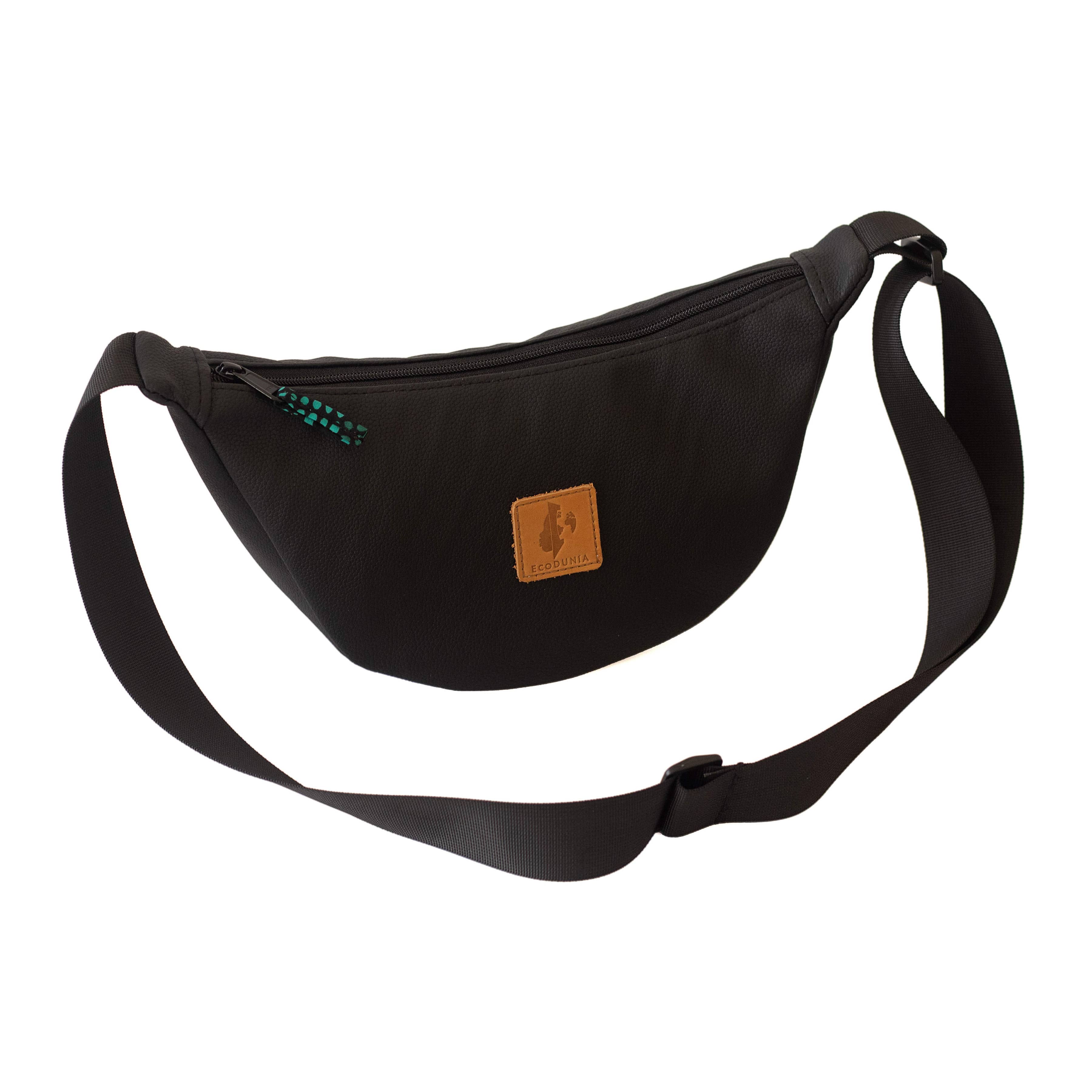 Round Mini Vegan Leather Crossbody Shoulder Bag - Image 6