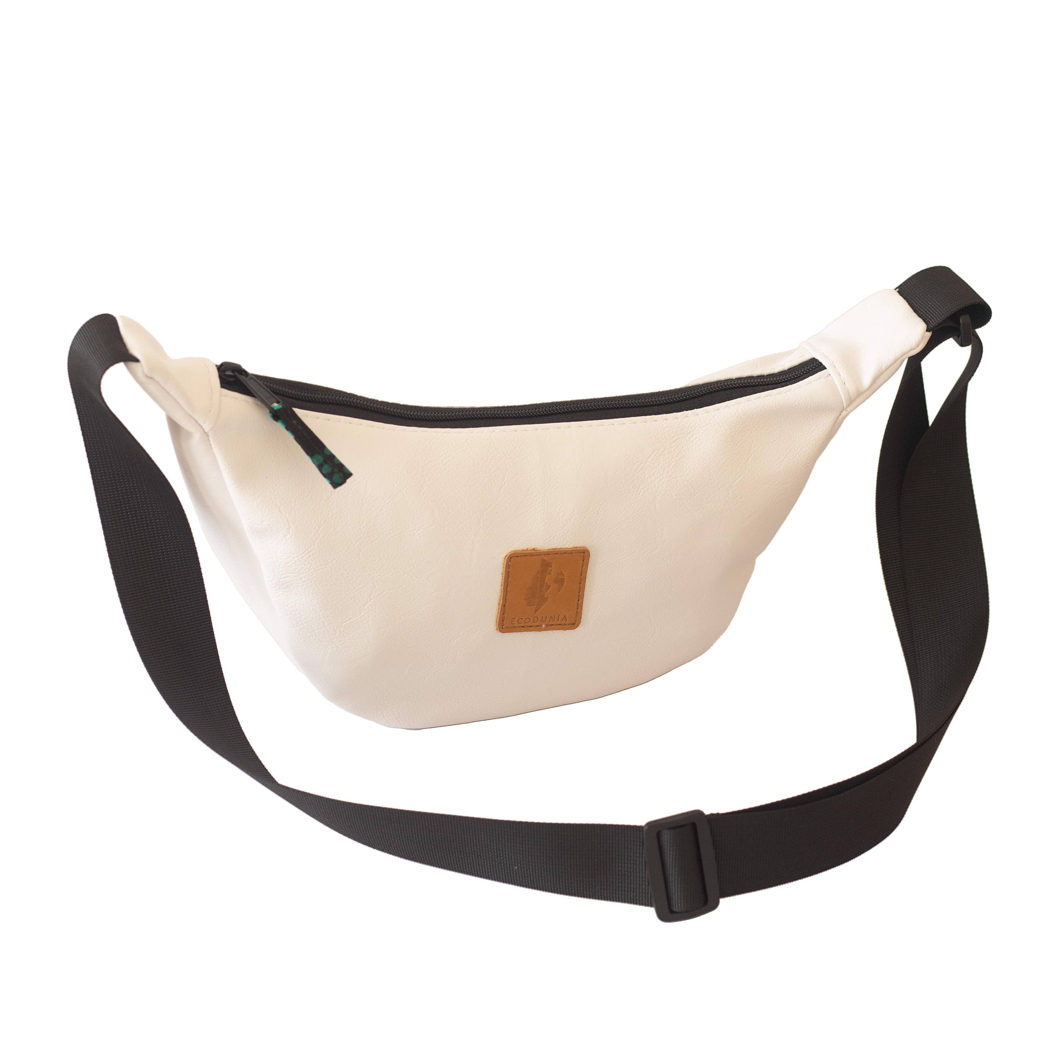 Round Mini Vegan Leather Crossbody Shoulder Bag - Image 8