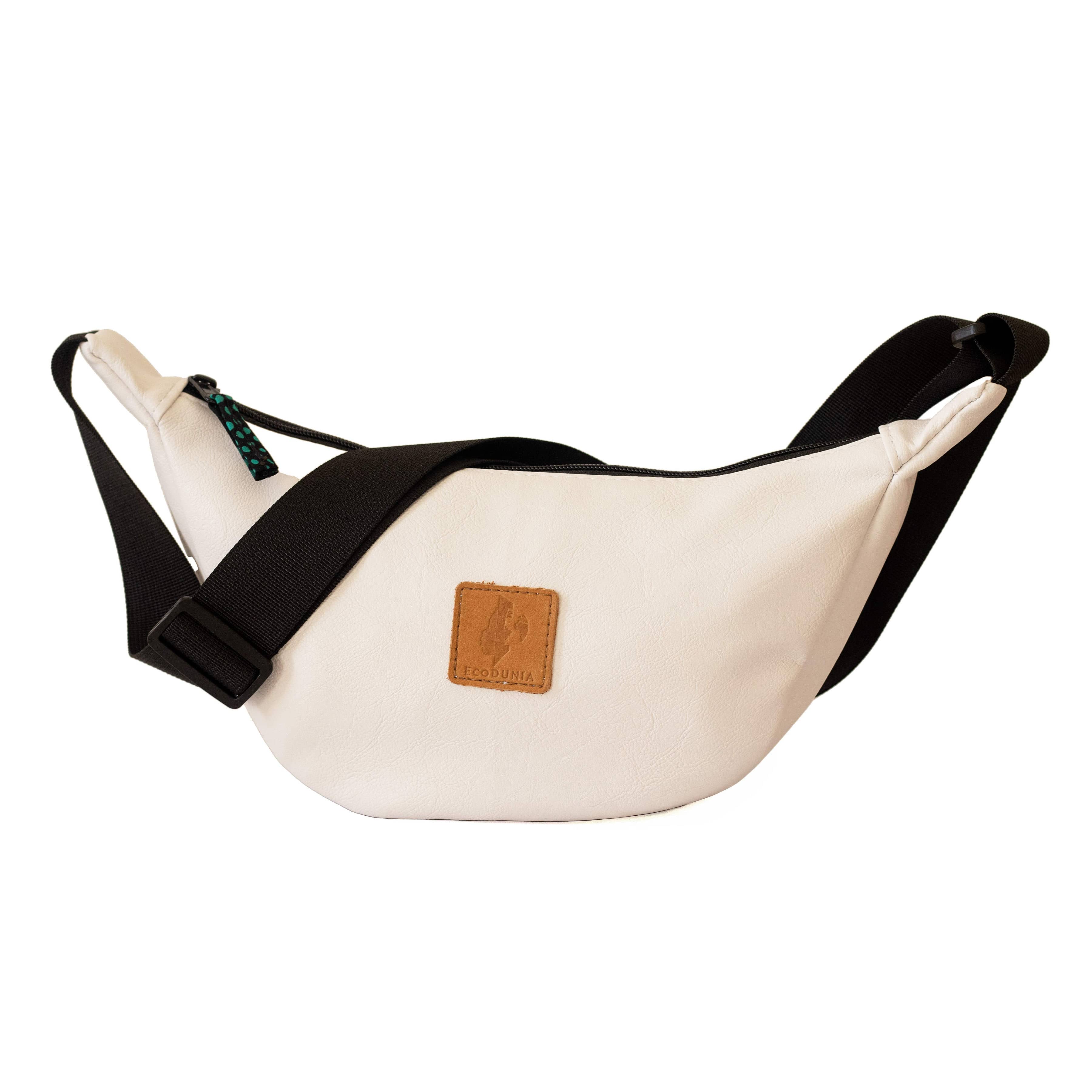 Round Mini Vegan Leather Crossbody Shoulder Bag - Image 9