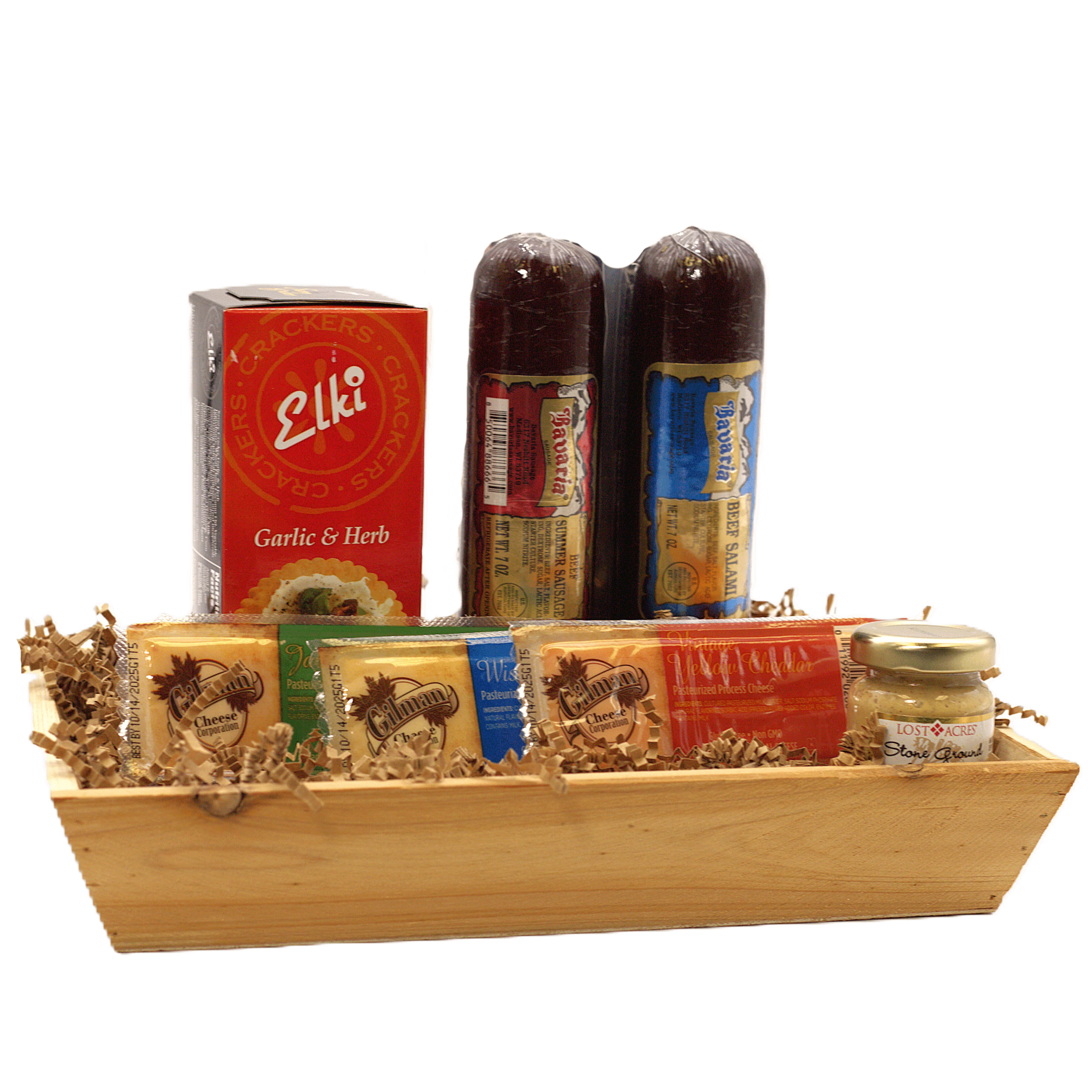 Rustic Meat & Cheese Crate - Image 2
