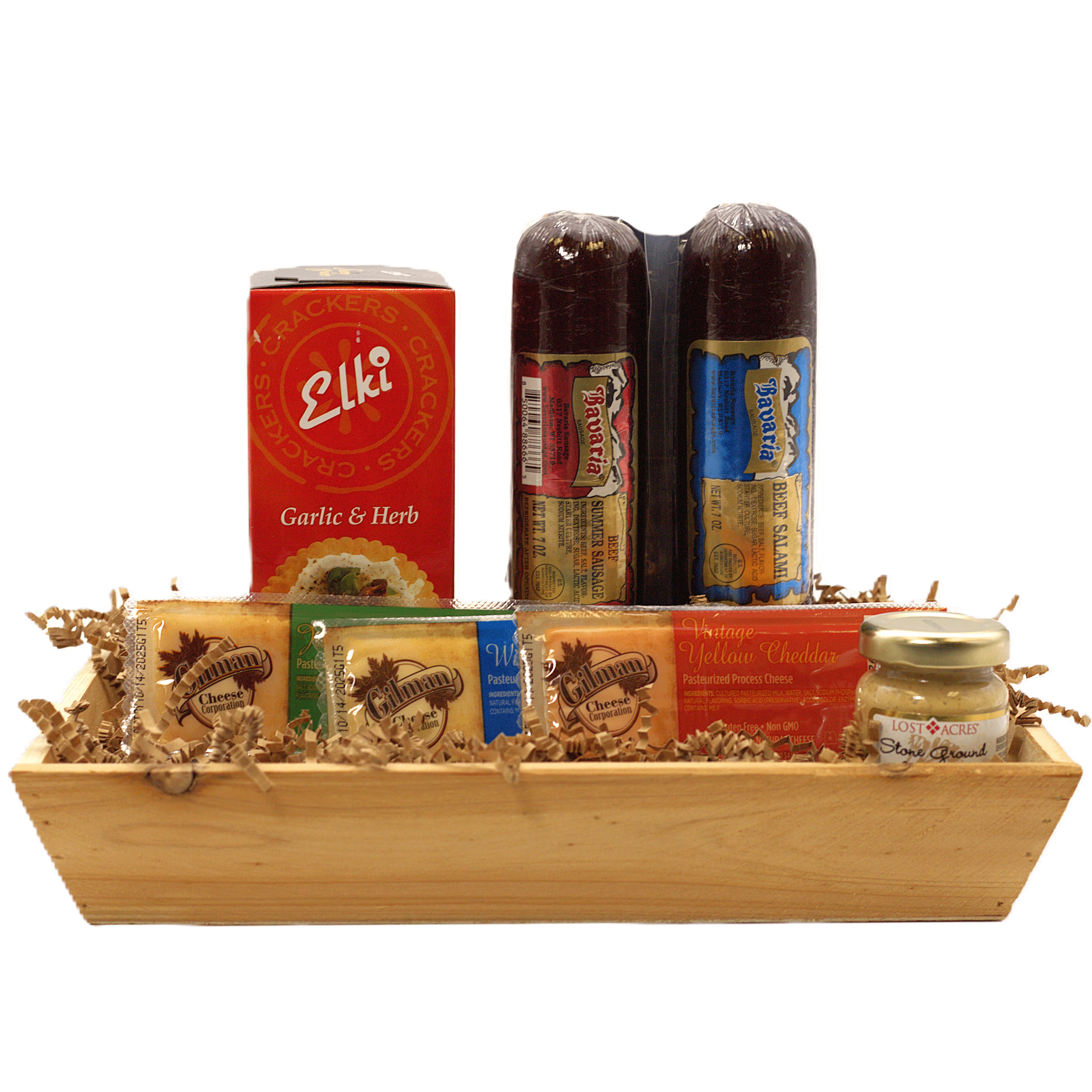 Rustic Meat & Cheese Crate - Image 3