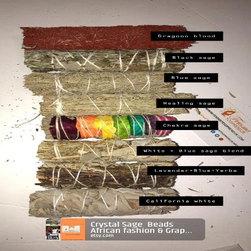 Sage smudge kit for house cleansing | Spiritual gift set - Image 6