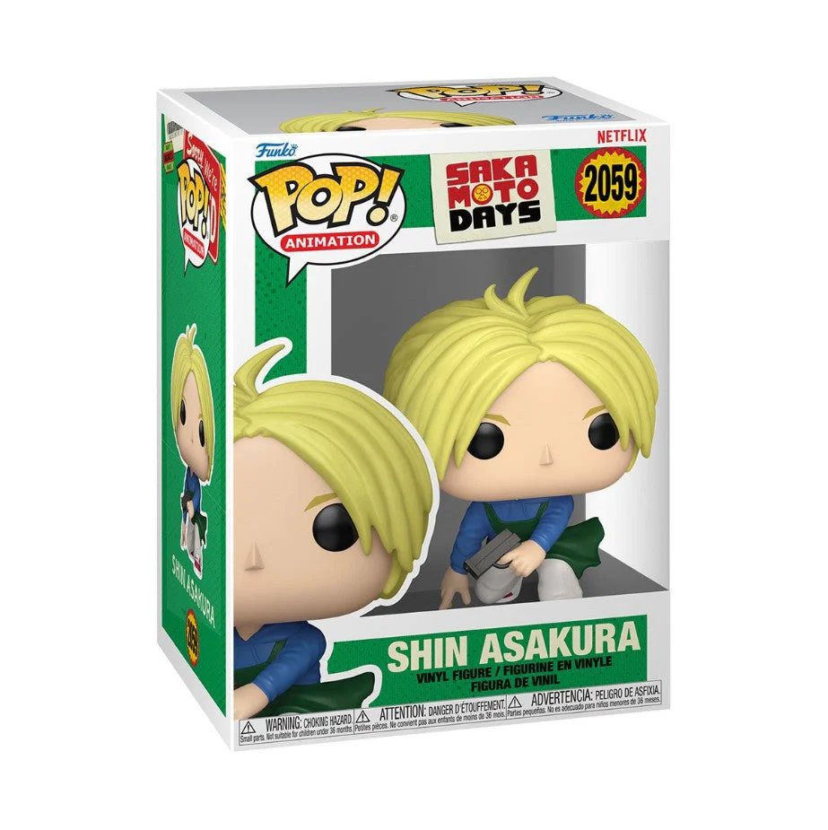 Sakamoto Days Shin Asakura Funko Pop! Vinyl Figure #2059 - Image 2