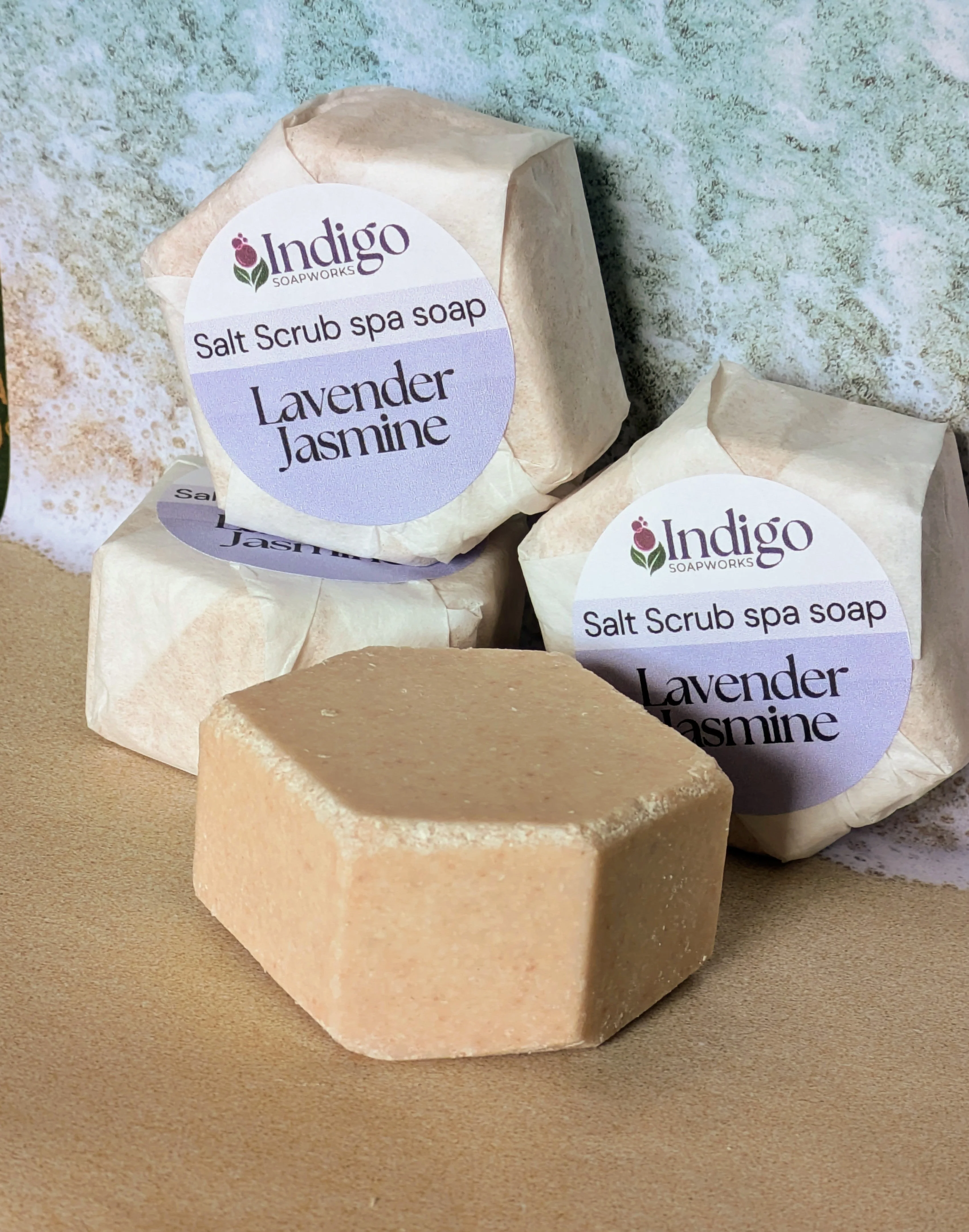 Salt Scrub Bar Soap - choose scent! - Image 2