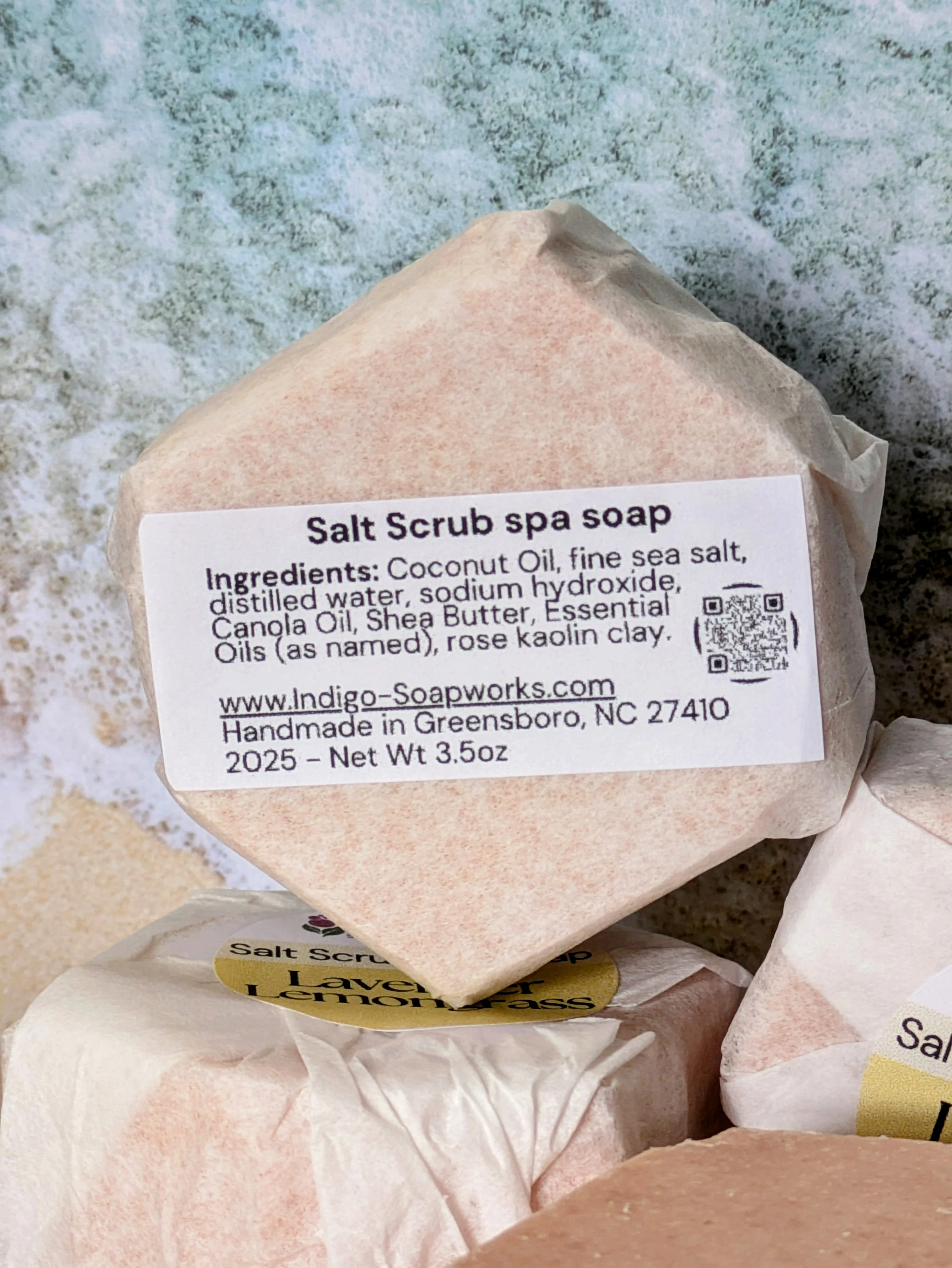 Salt Scrub Bar Soap - choose scent! - Image 4