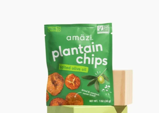 Salted Olive Oil Plantain Chips (Minis!) - 12 pack - Image 5