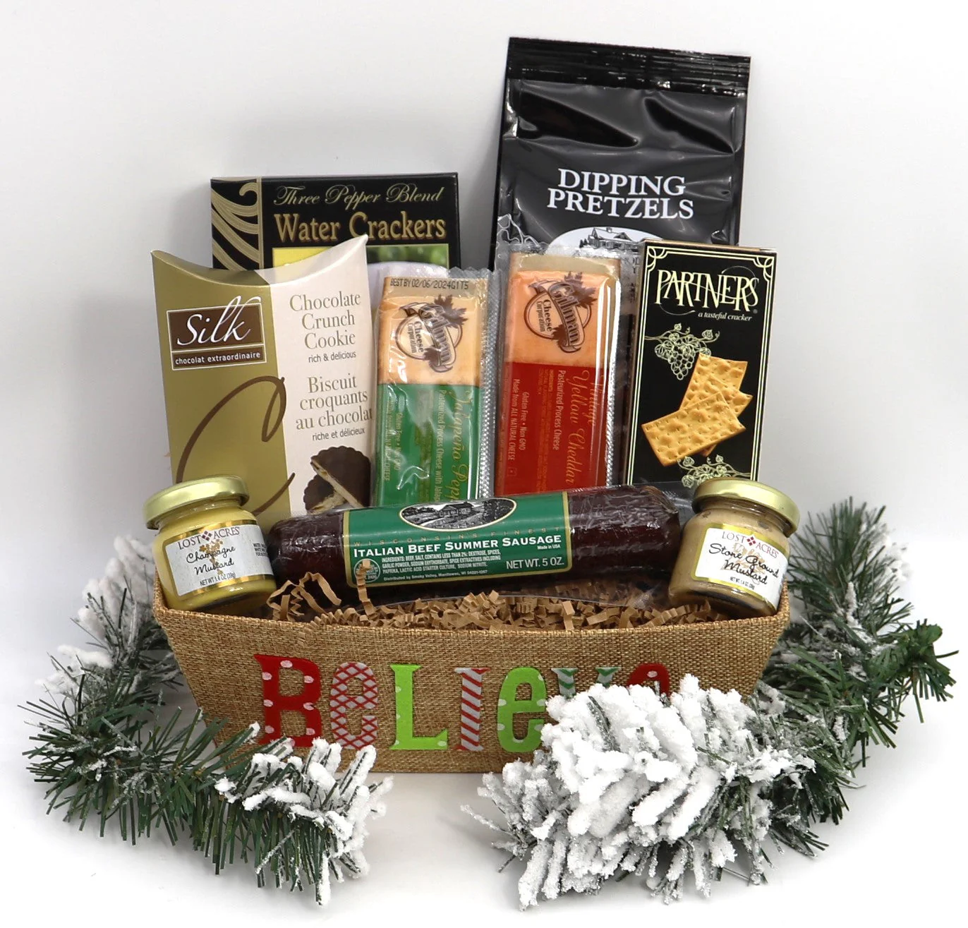 Santa's Sampler Medium Gift Basket - Image 2