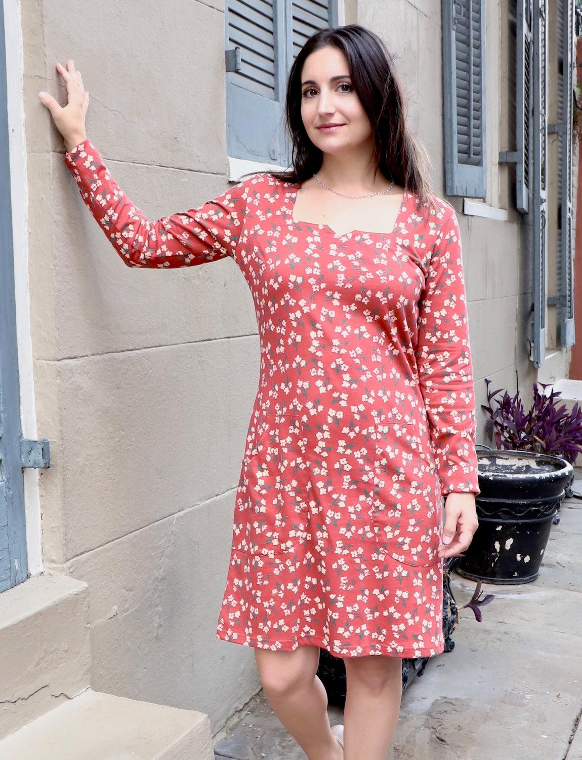 Scarlet Organic Dress - Image 2