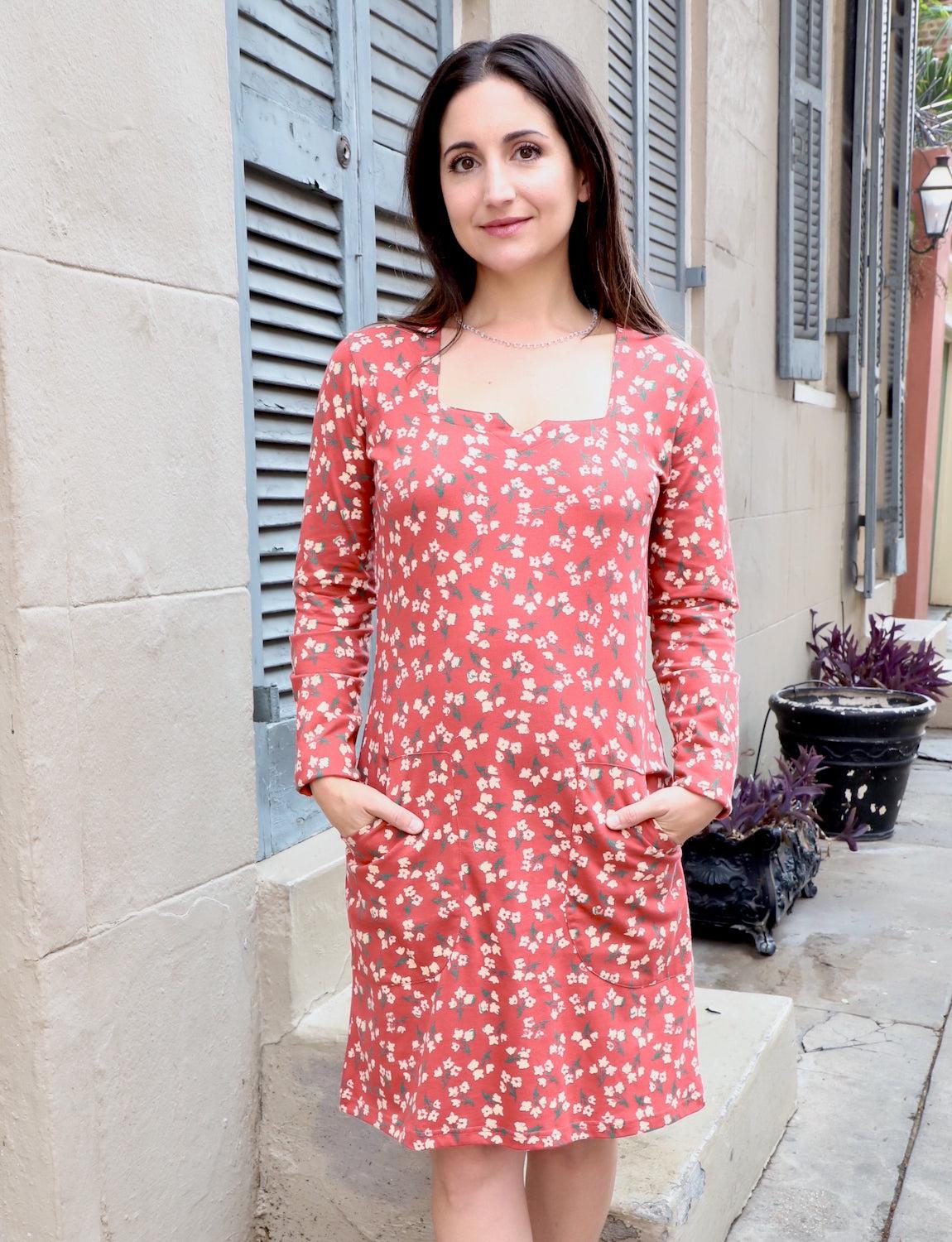 Scarlet Organic Dress - Image 3