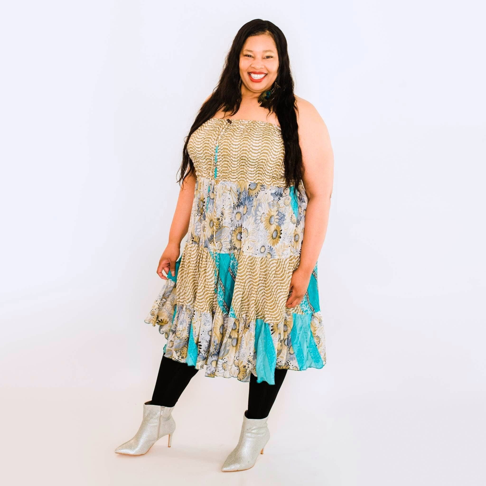 Sedona Patchwork Dress - Image 9