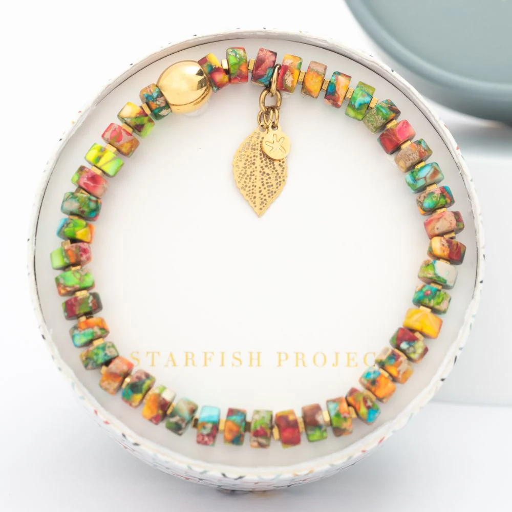 Sedona Stretch Beaded Bracelet - Image 3