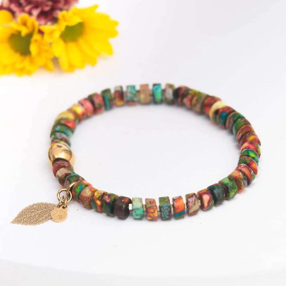Sedona Stretch Beaded Bracelet - Image 4