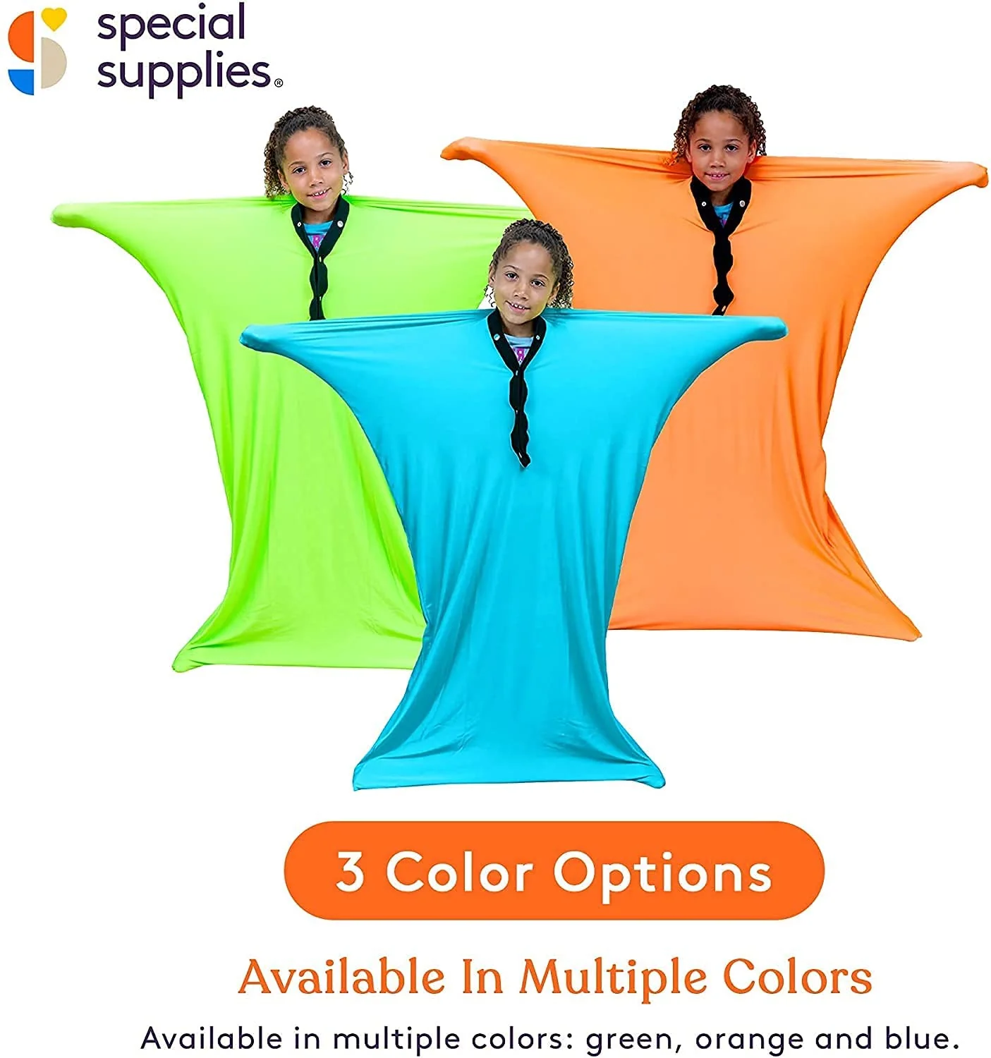 Sensory Stretchy Body Sock - New Snap Closure - Image 7