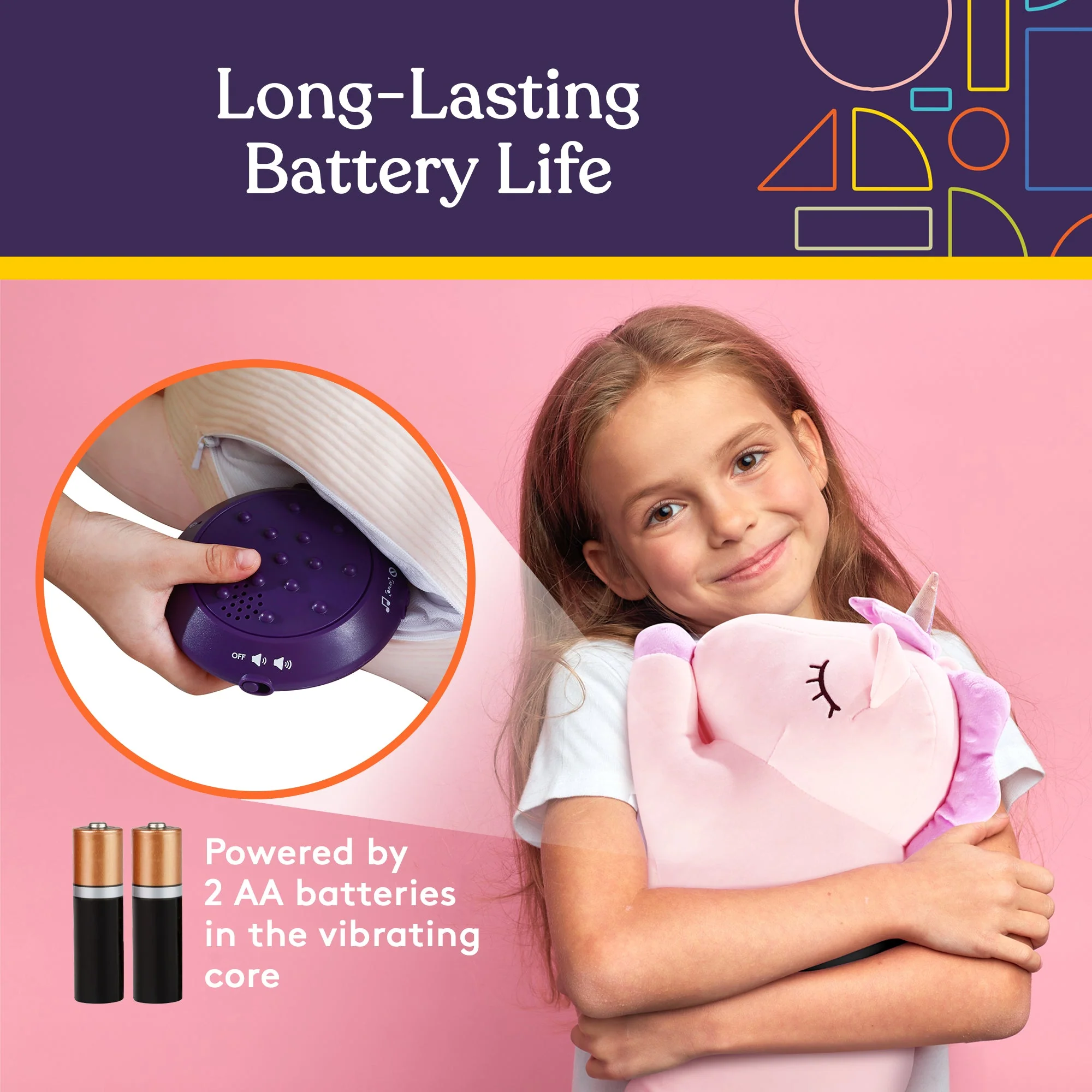 Sensory Vibrating Pillow-Unicorn - Image 6