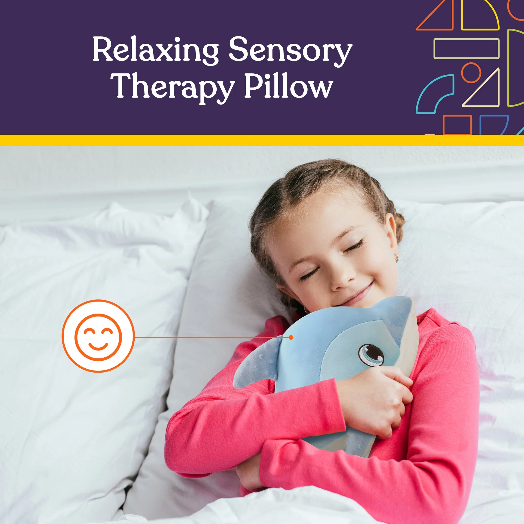 Sensory Vibrating Pillow-Whale - Image 4