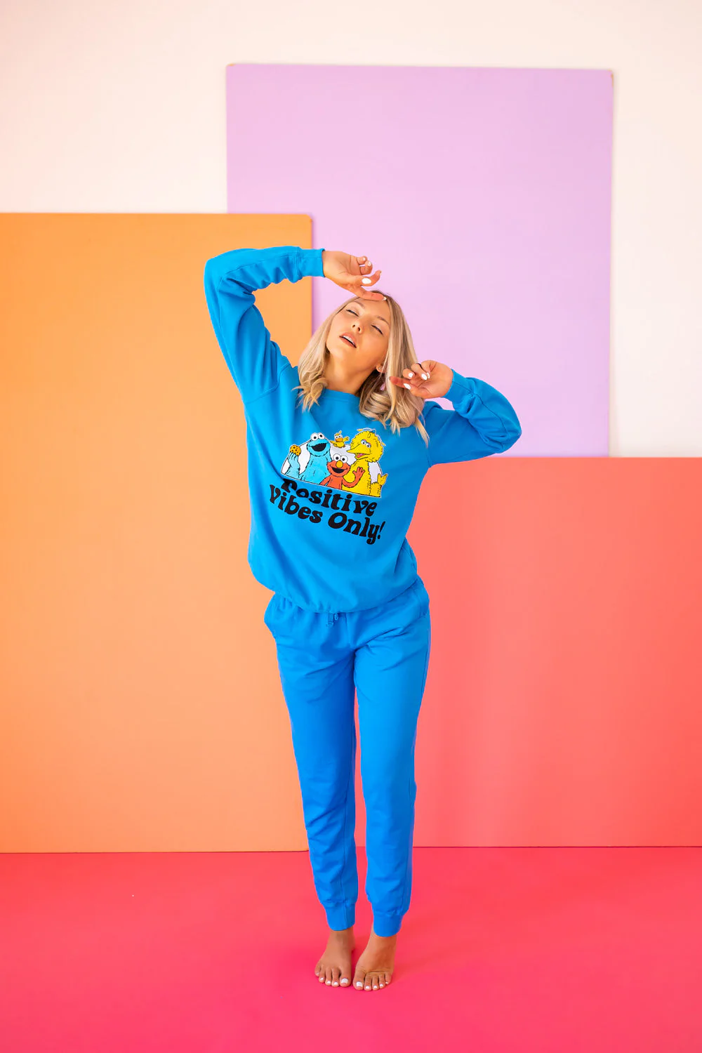 Sesame Sweatshirt Positive Vibes Sweatshirt - Image 10